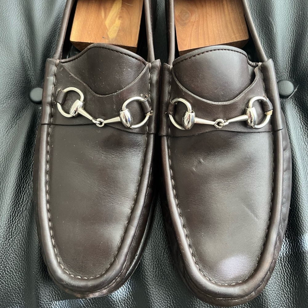 Gucci Horsebit Leather Loafer